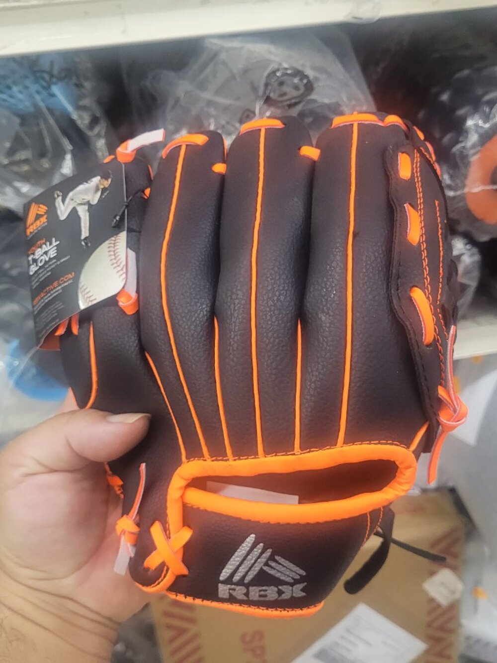 Brand-New RBX Left-Handed Youth 10" T-Ball Baseball Glove Mitt 10 Available